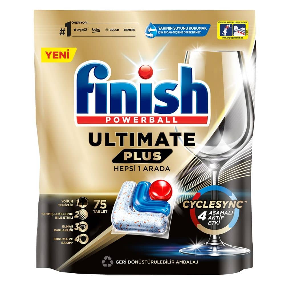 قرص ظرفشویی 75 عددی فینیش التیمیت (ultimate plus)
